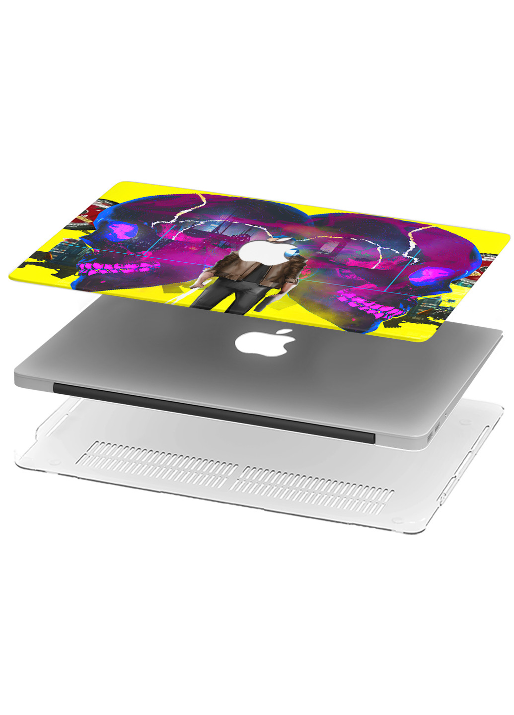 Чохол пластиковий для Apple MacBook Air 11 A1465 / A1370 Кіберпанк 2077 (Cyberpunk 2077) (6349-2497) MobiPrint (218857931)