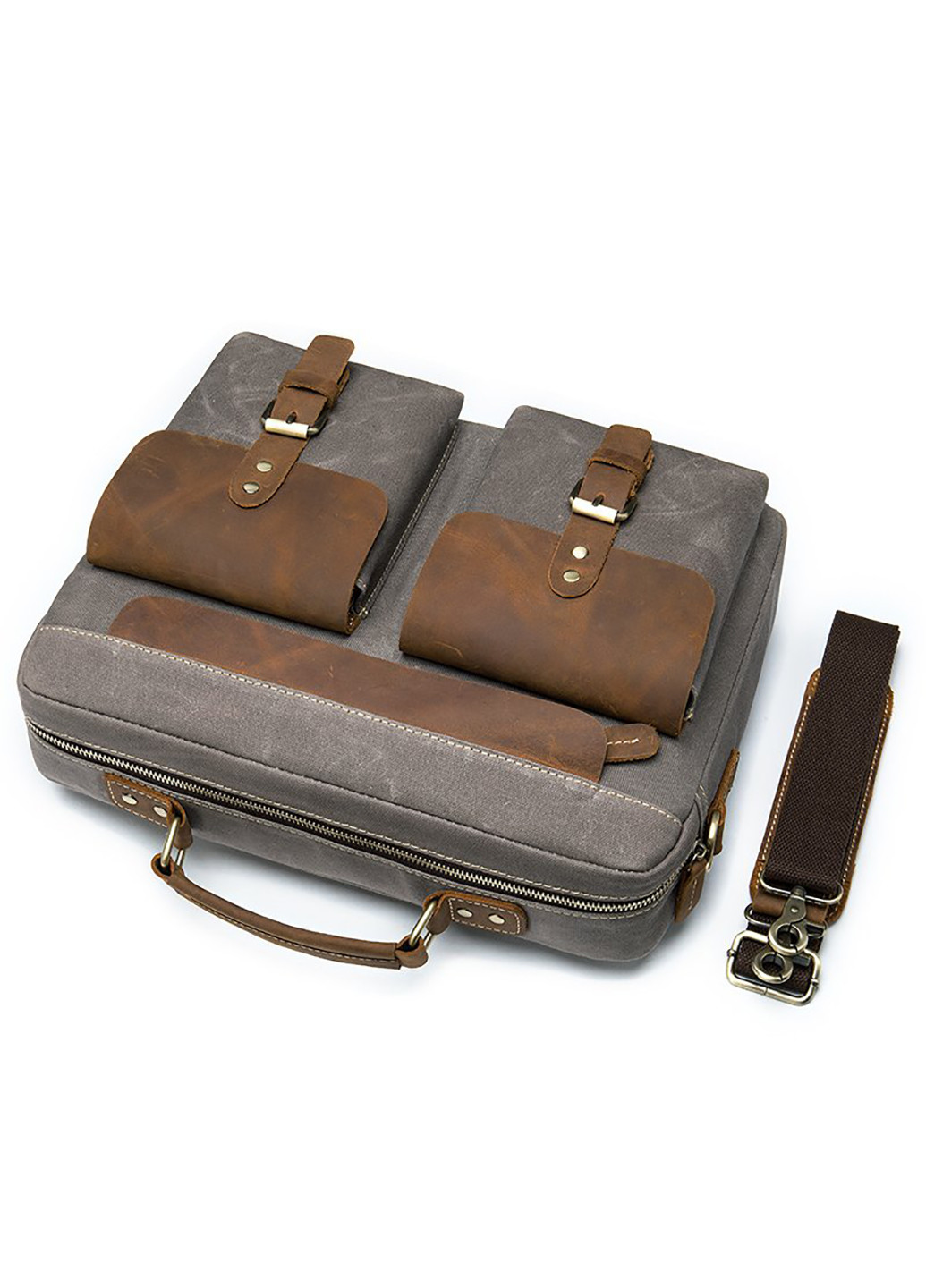 Мужской портфель 38х28х9 см Vintage (229458670)