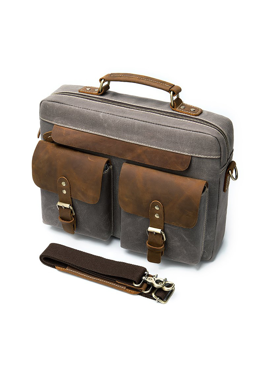 Мужской портфель 38х28х9 см Vintage (229458670)