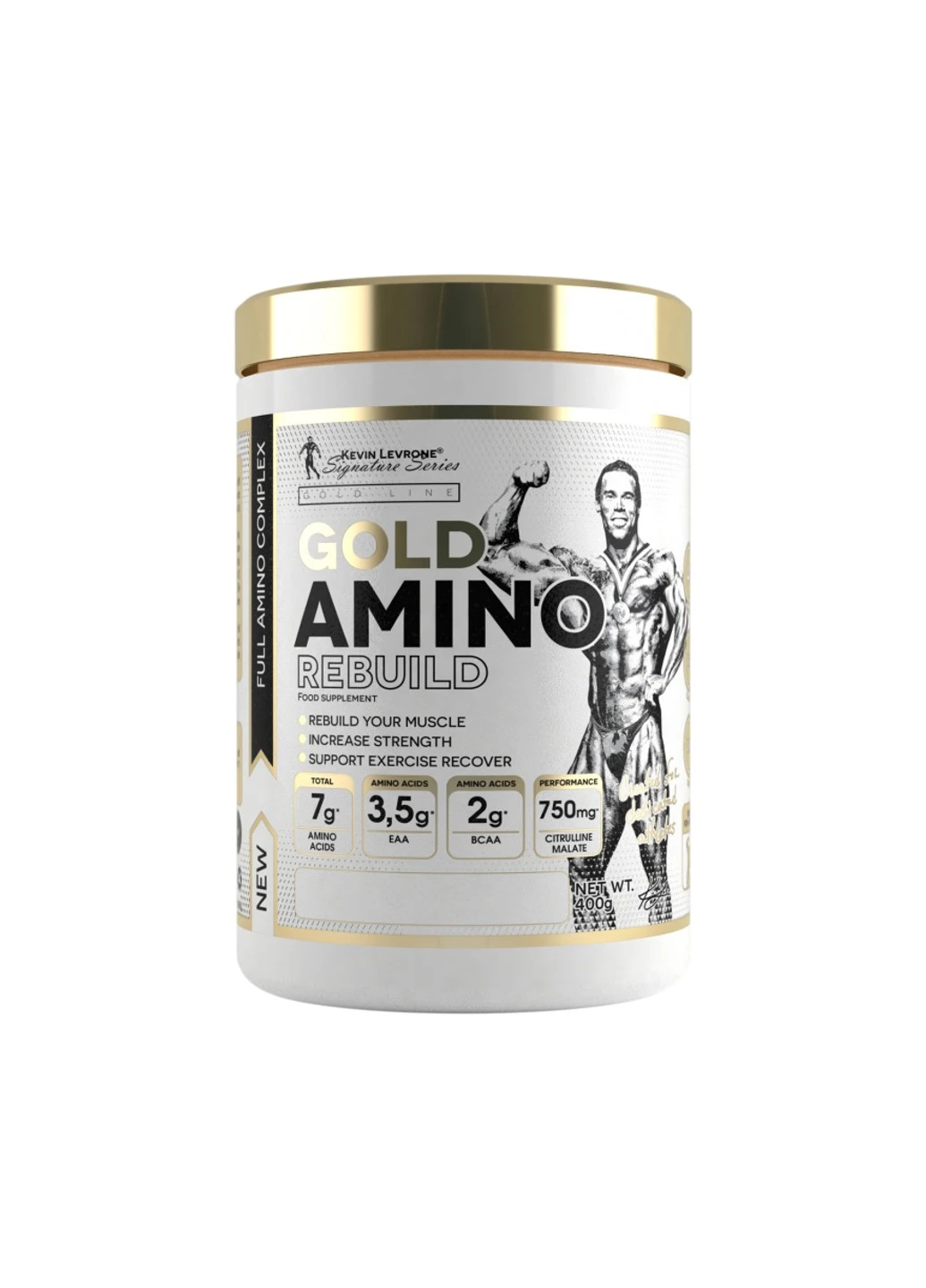 Комплекс аминокислот Gold Amino Rebuild 400 грамм Грейпфрут Kevin Levrone (255363603)