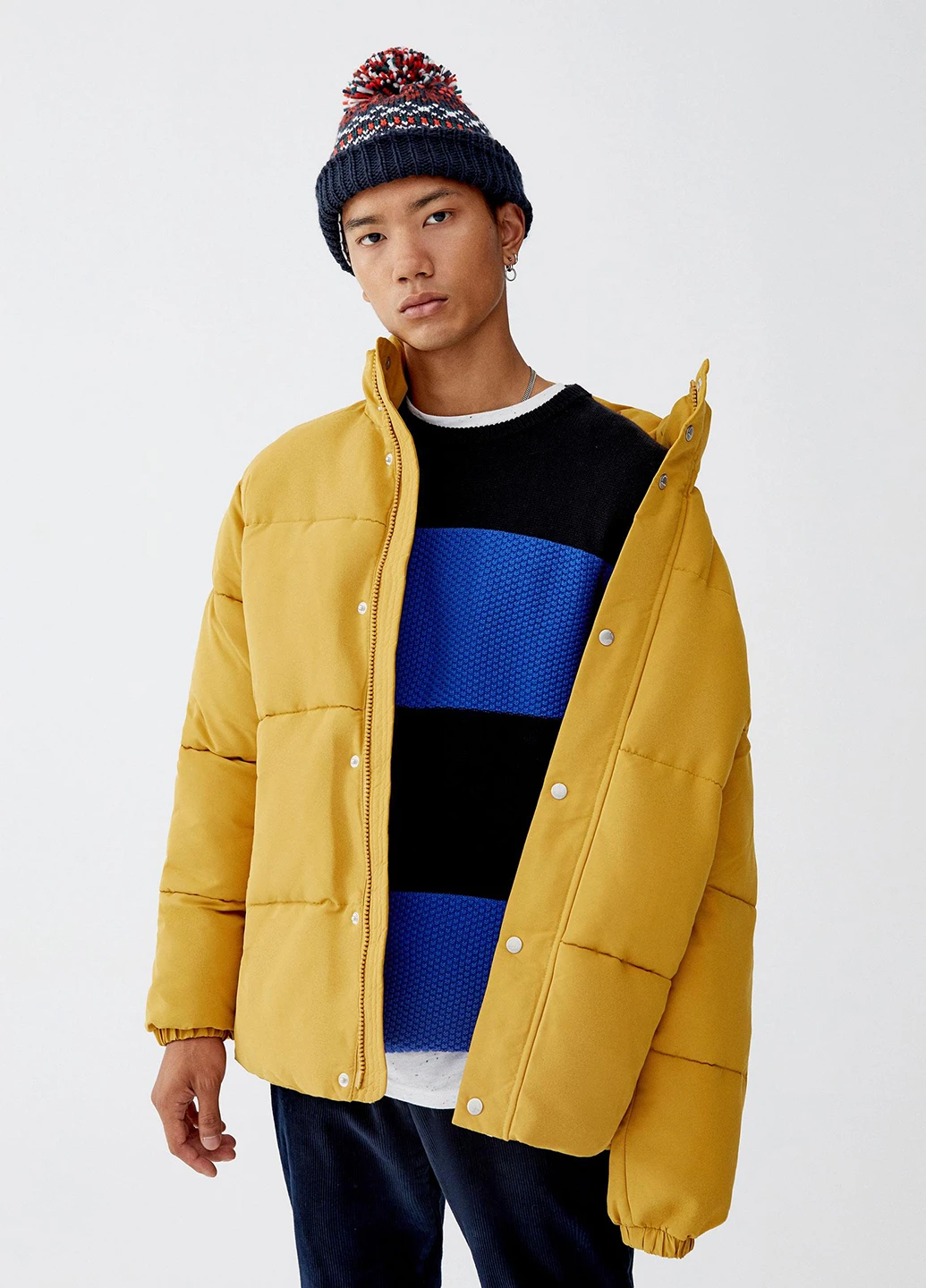 Чорний демісезонний джемпер джемпер Pull & Bear
