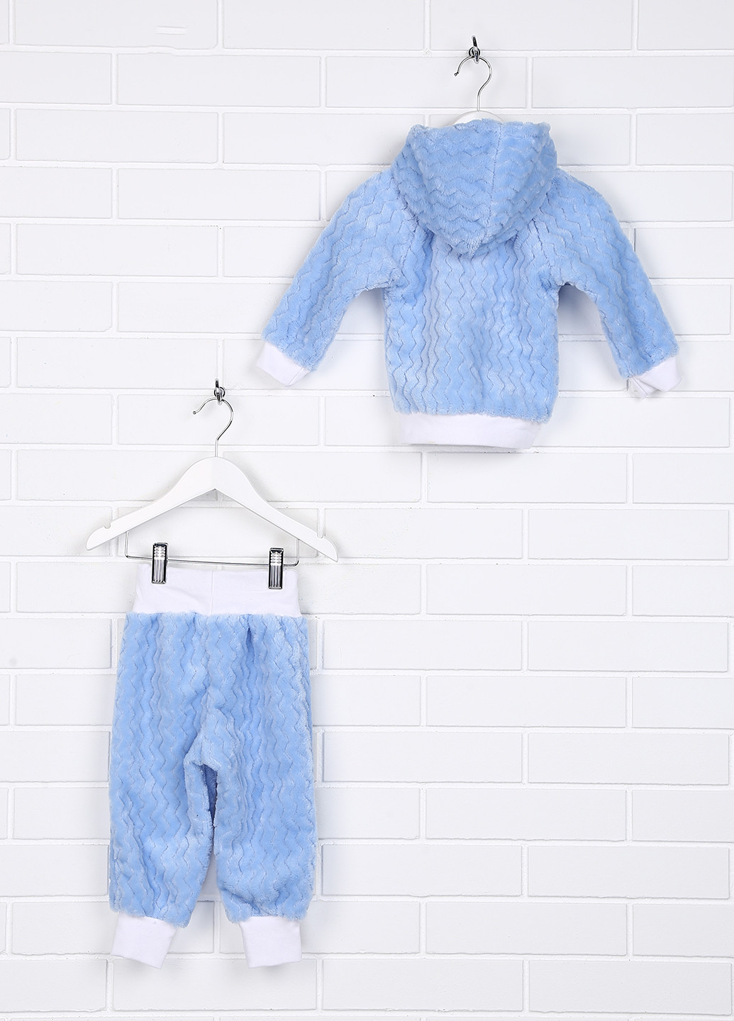 Синий демисезонный костюм (кофта, брюки) брючный Baby Art