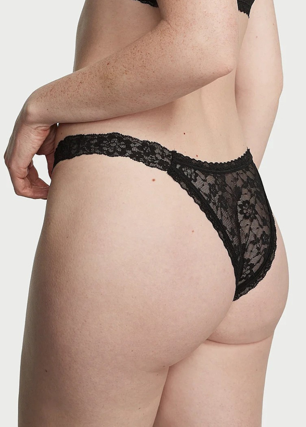 Чорний демісезонний комплект (бюстгальтер, трусики) Victoria's Secret