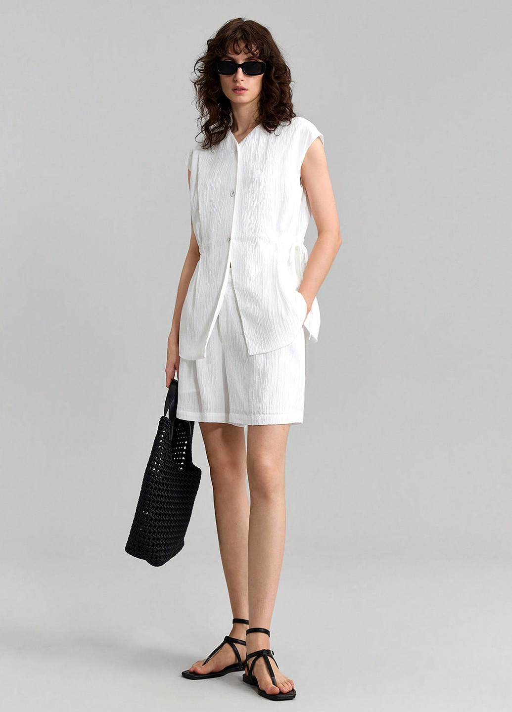 Костюм (блуза, шорти) SHEIN (365439522)