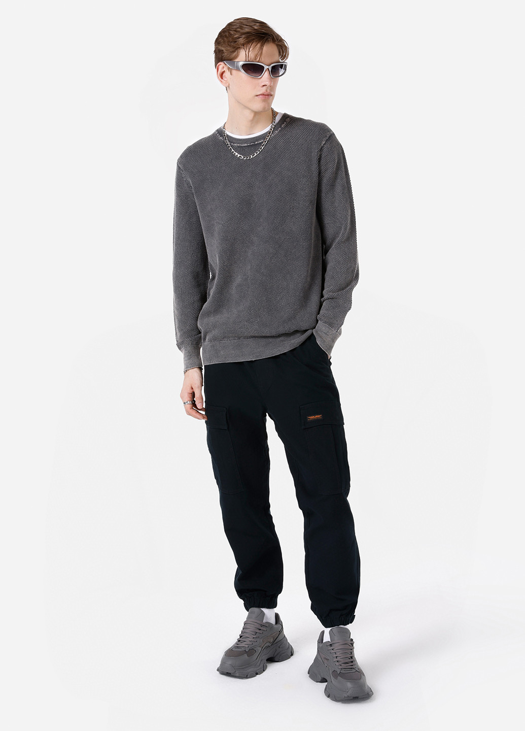 Сірий демісезонний джемпер джемпер Colin's