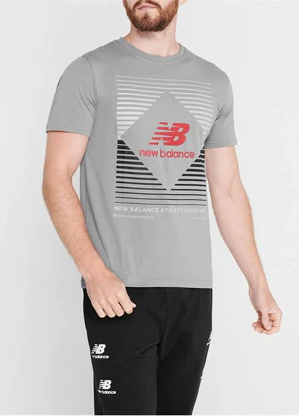 Світло-сіра футболка New Balance