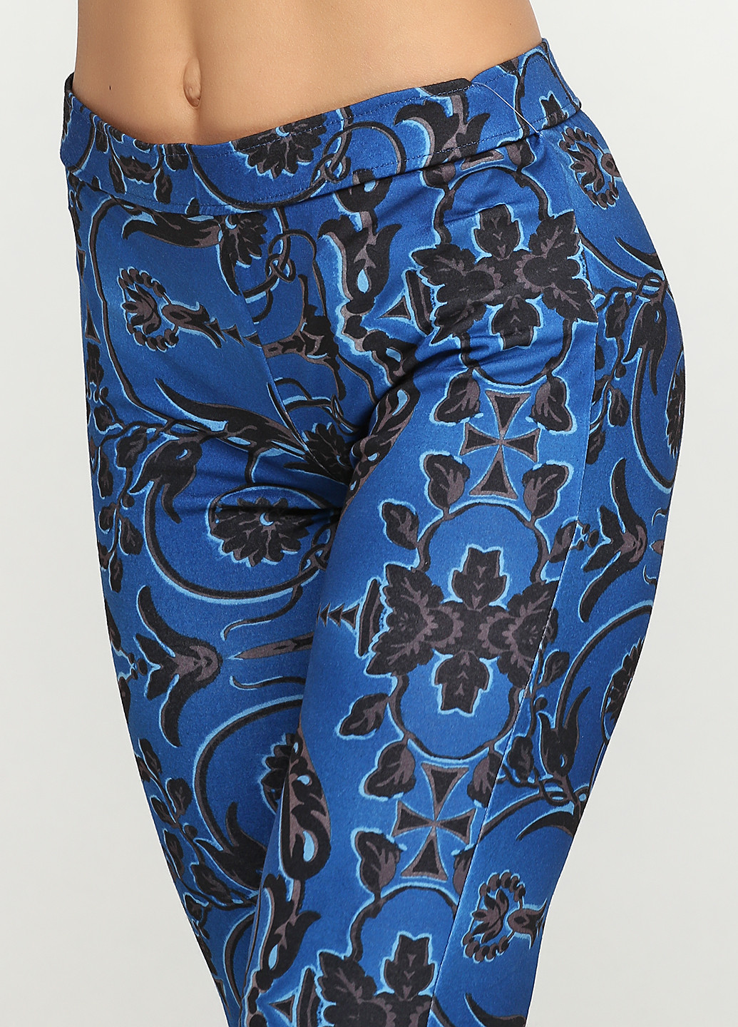 Темно-синие кэжуал летние клеш брюки Dakine