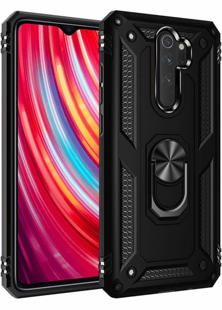 Чохол для мобільного телефону (смартфону) Military Xiaomi Redmi 9 Black (705128) (705128) BeCover (201492587)