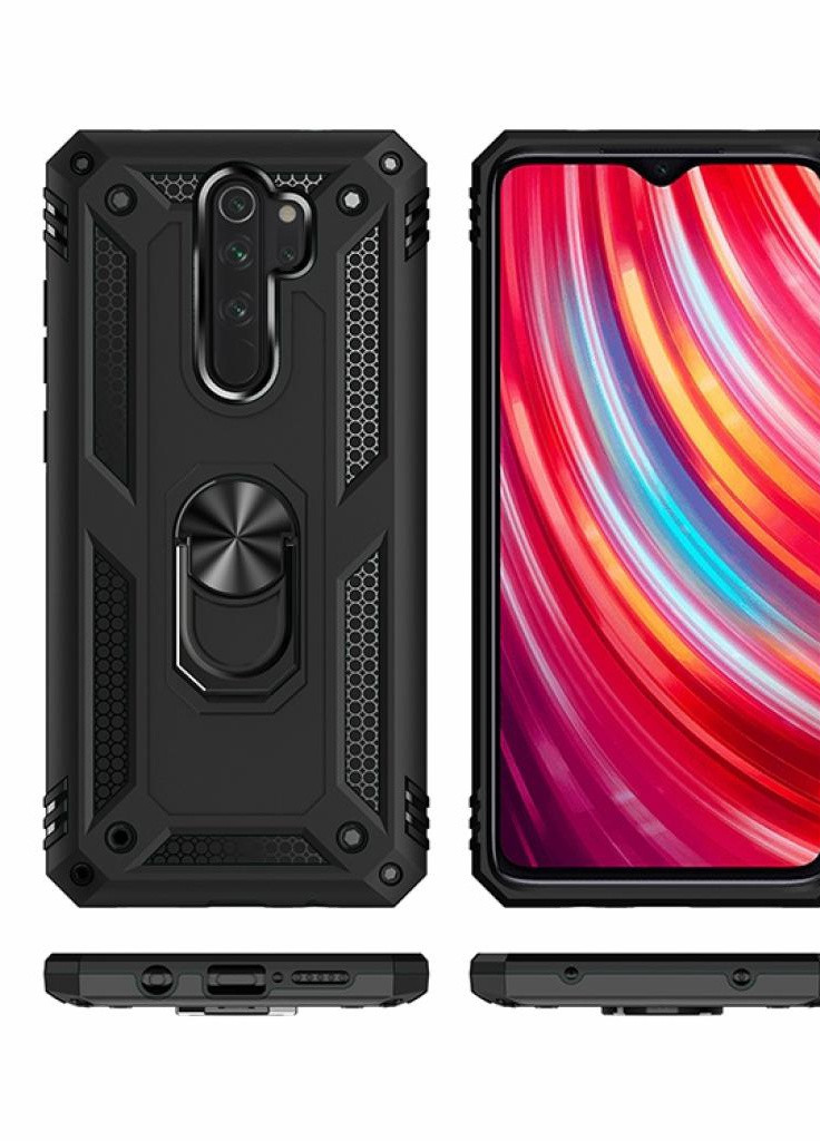 Чохол для мобільного телефону (смартфону) Military Xiaomi Redmi 9 Black (705128) (705128) BeCover (201492587)