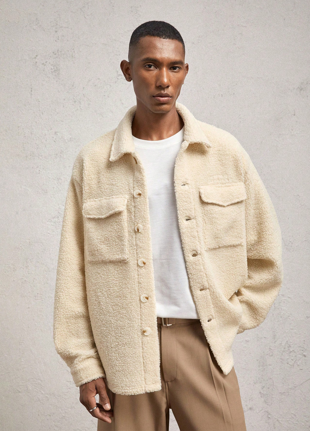 Куртка-рубашка SHEIN (342382509)