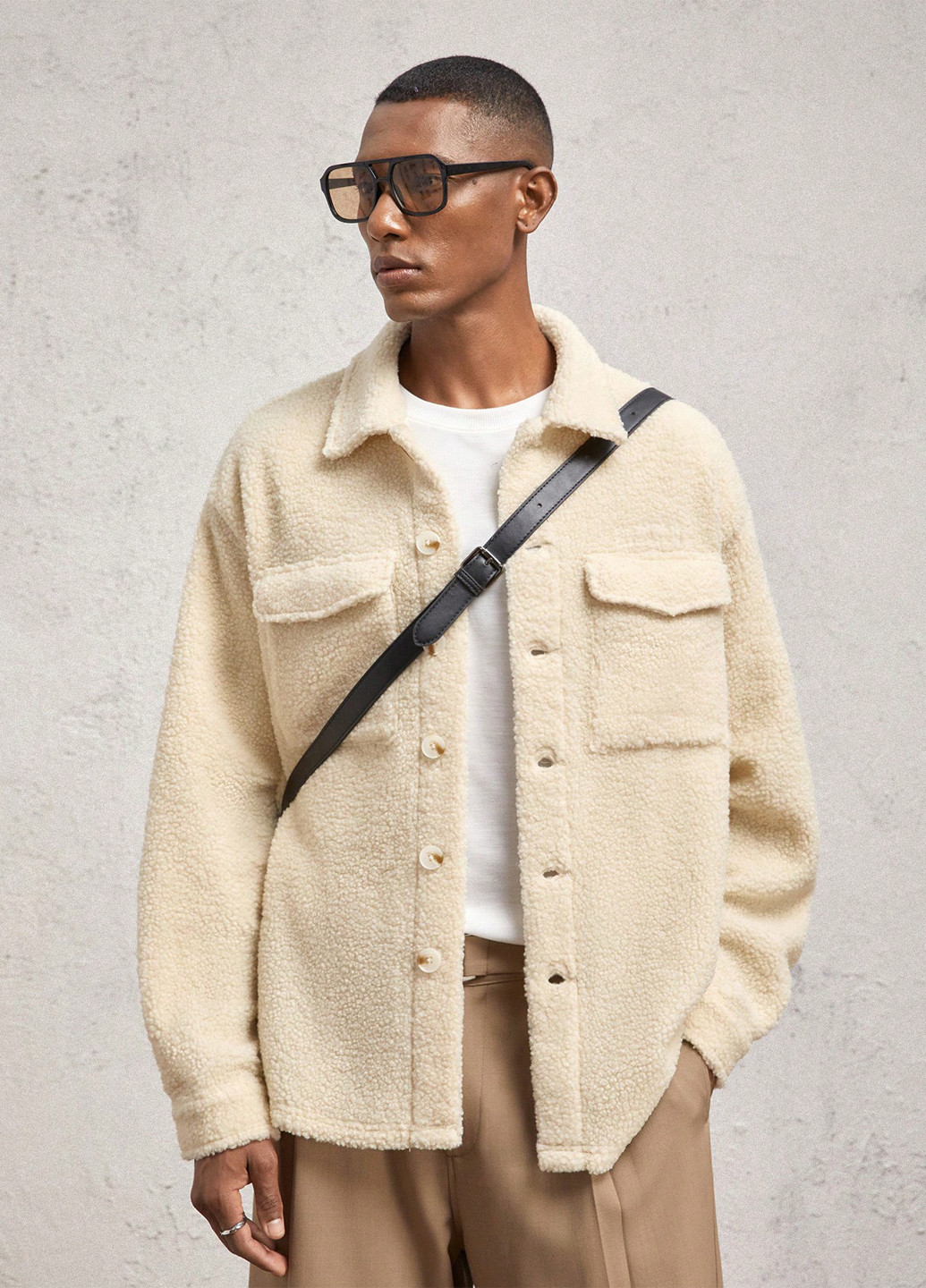 Куртка-рубашка SHEIN (342382509)