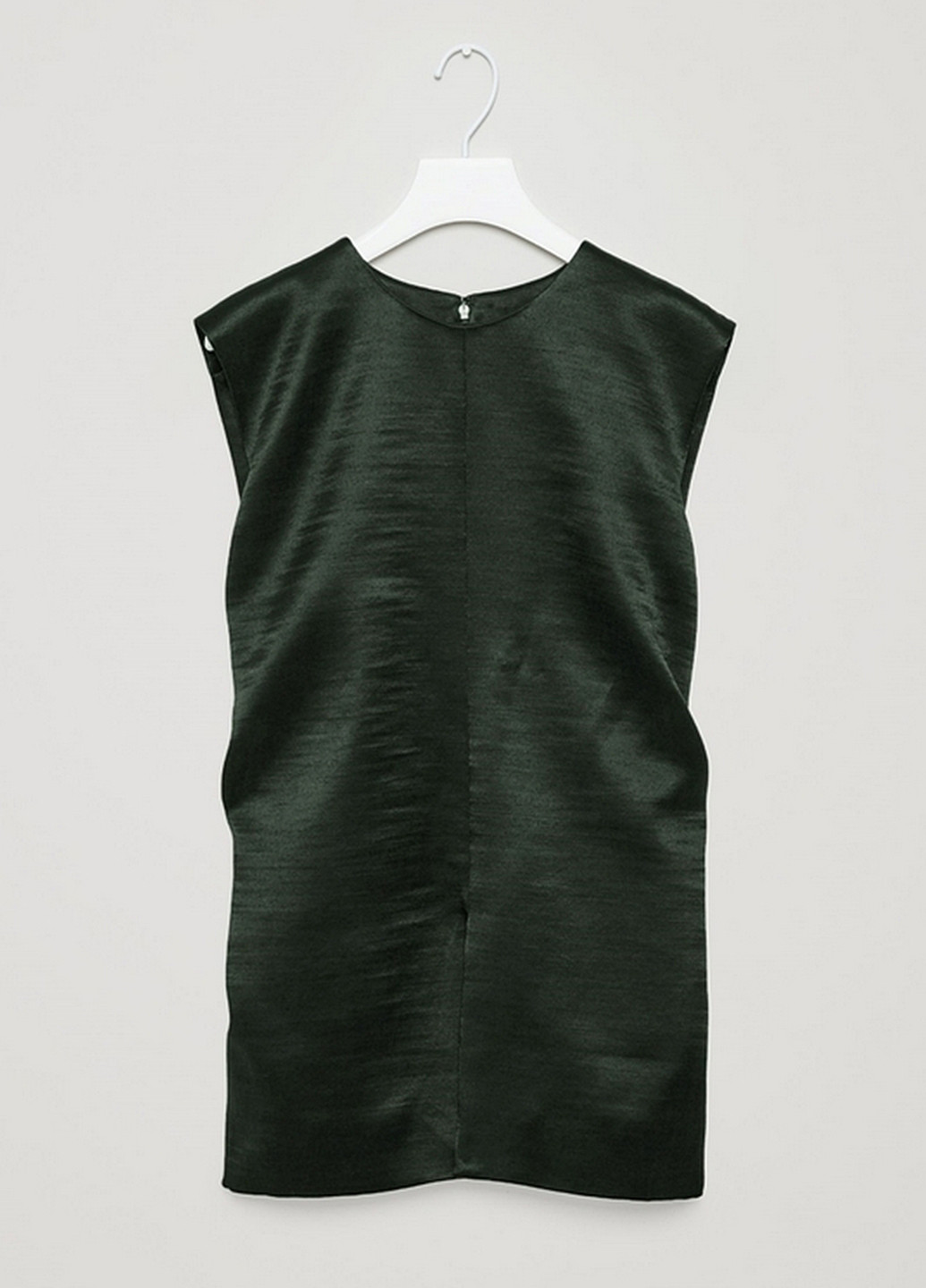 Темно-зеленая летняя блуза Cos