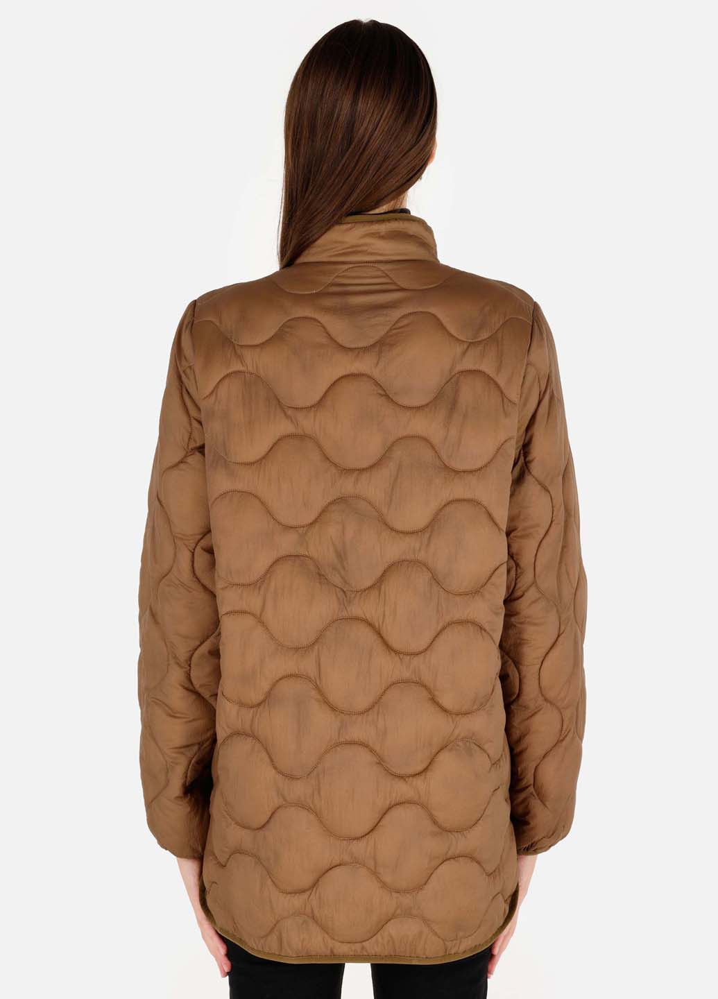 Коричнева демісезонна куртка куртка-лайнер Colin's