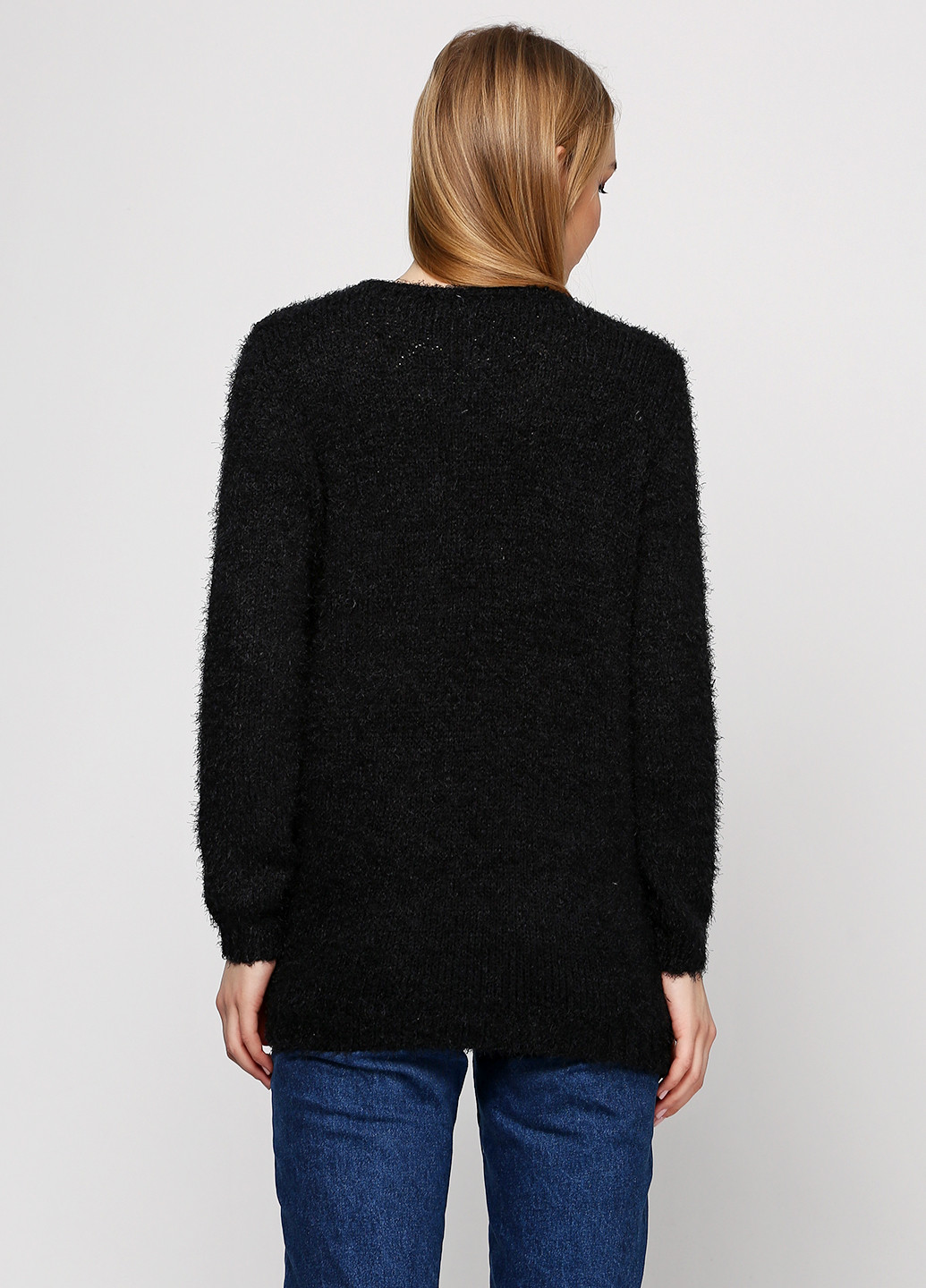 Чорний демісезонний пуловер пуловер Long Island
