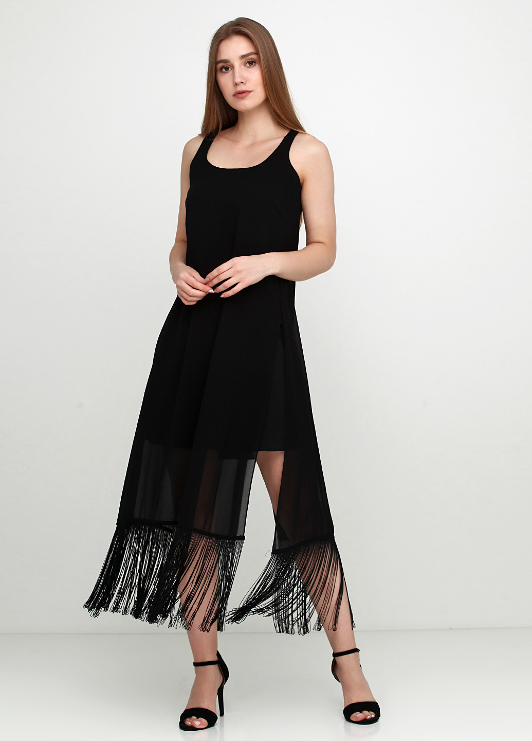 Чорна кежуал плаття, сукня Pinko однотонна