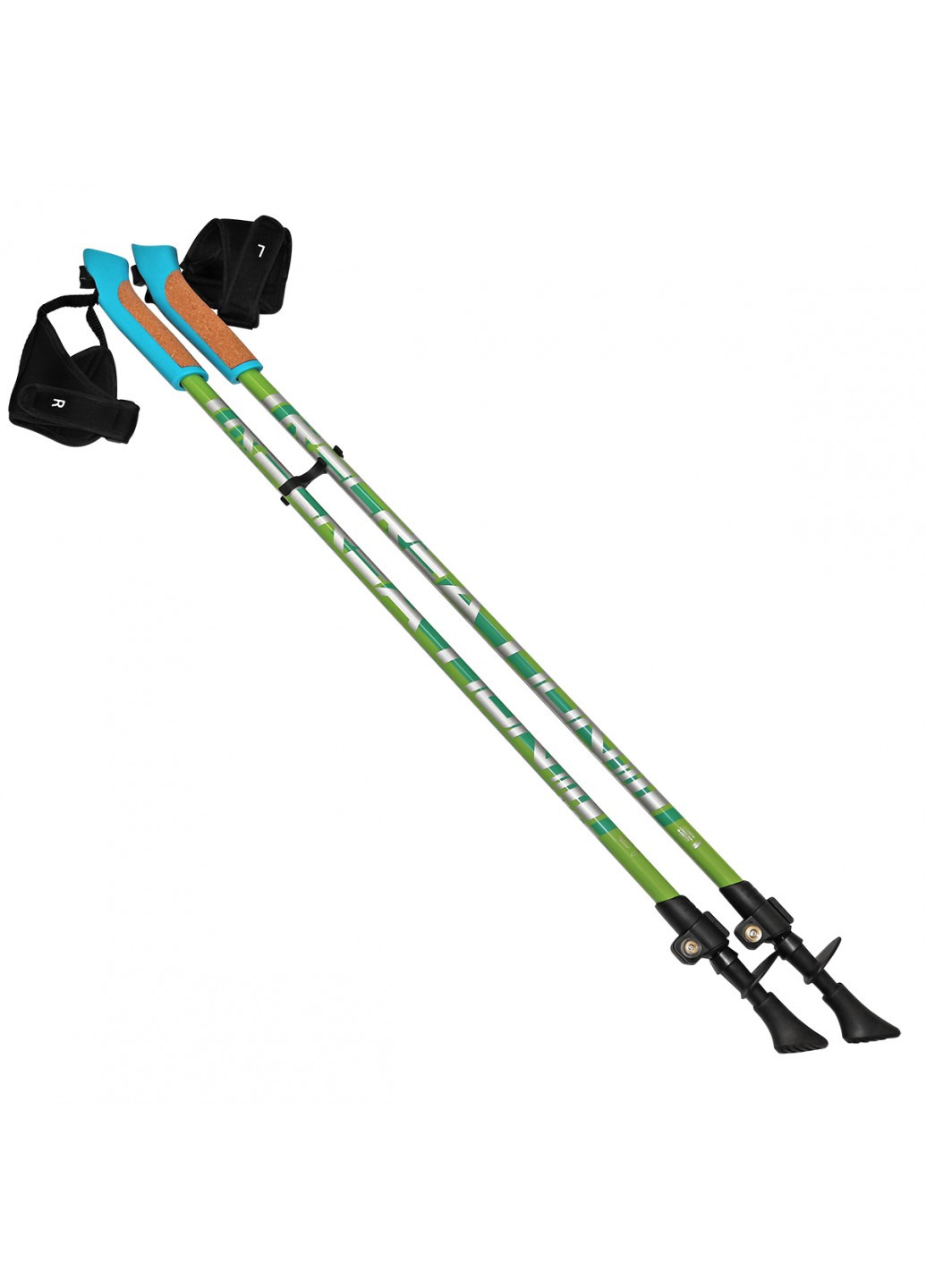 Палки для скандинавской ходьбы (трекинговые палки) SportVida SV-RE0003 комбинированные