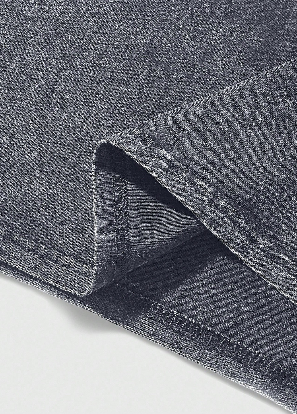 Сіро-синя футболка SHEIN