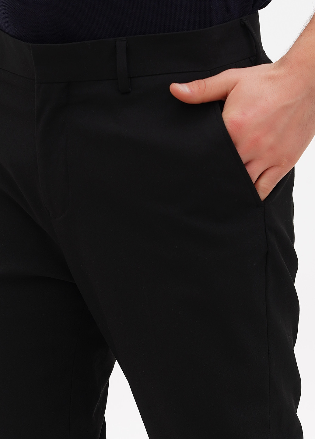 Черные кэжуал демисезонные классические брюки Boohoo