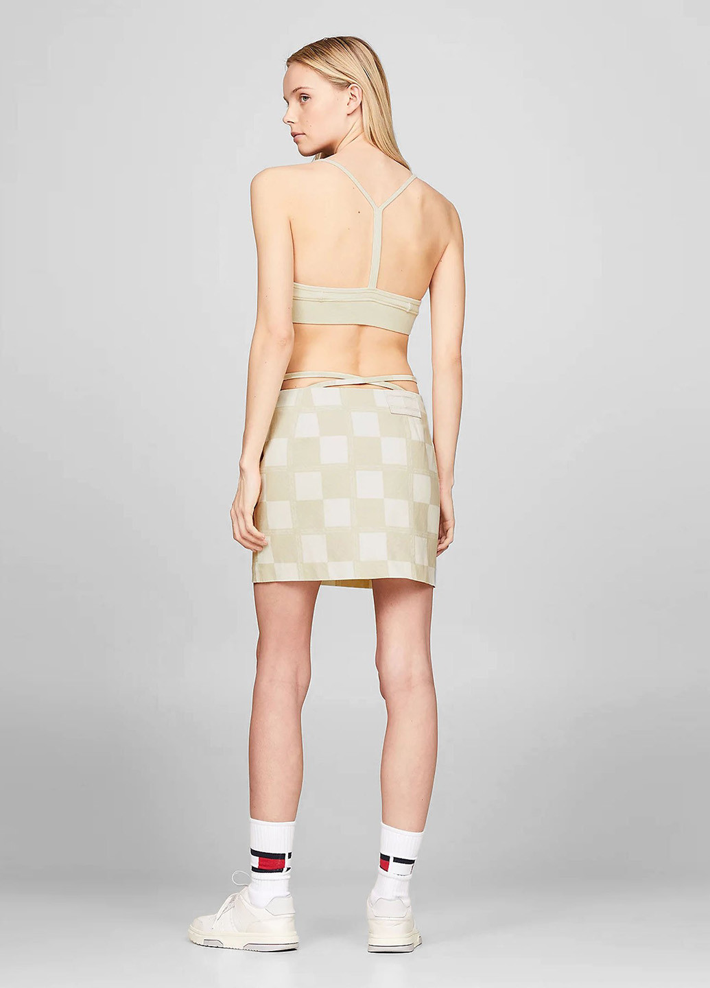 Разноцветная кэжуал в клетку юбка Tommy Jeans