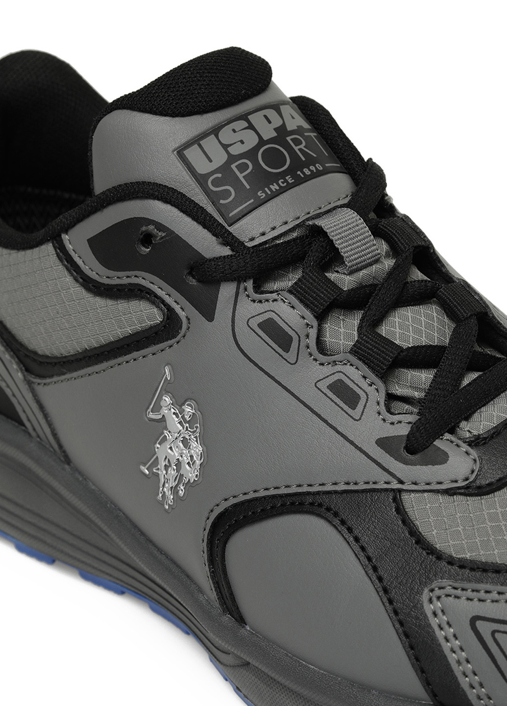 Темно-серые демисезонные кроссовки U.S. Polo Assn.