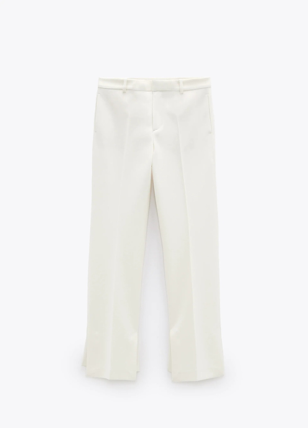 Молочные кэжуал летние брюки Zara