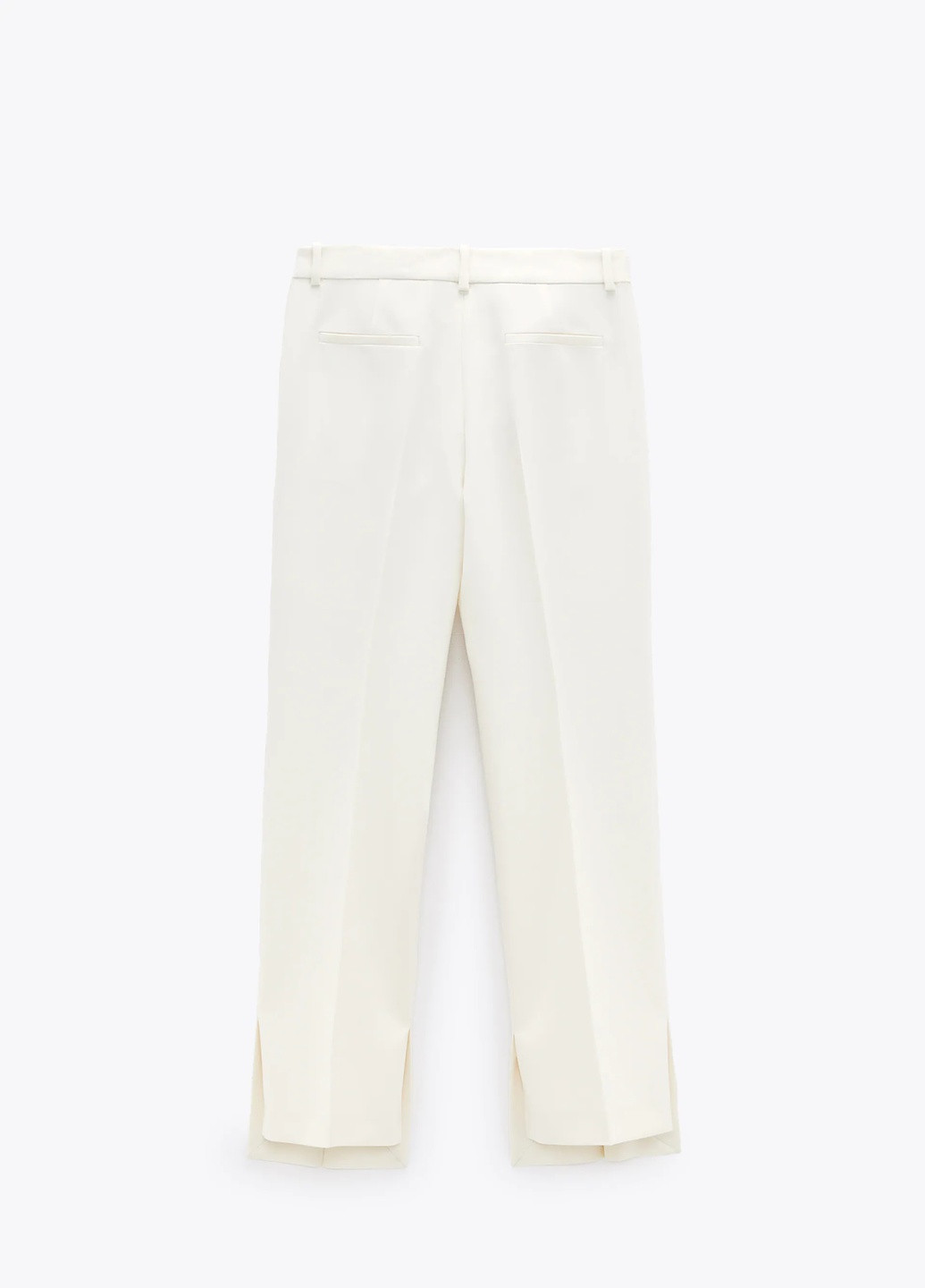 Молочные кэжуал летние брюки Zara
