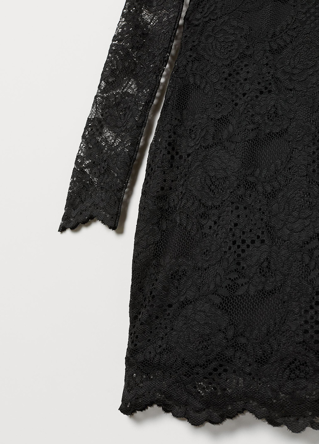 Чорна кежуал сукня H&M однотонна