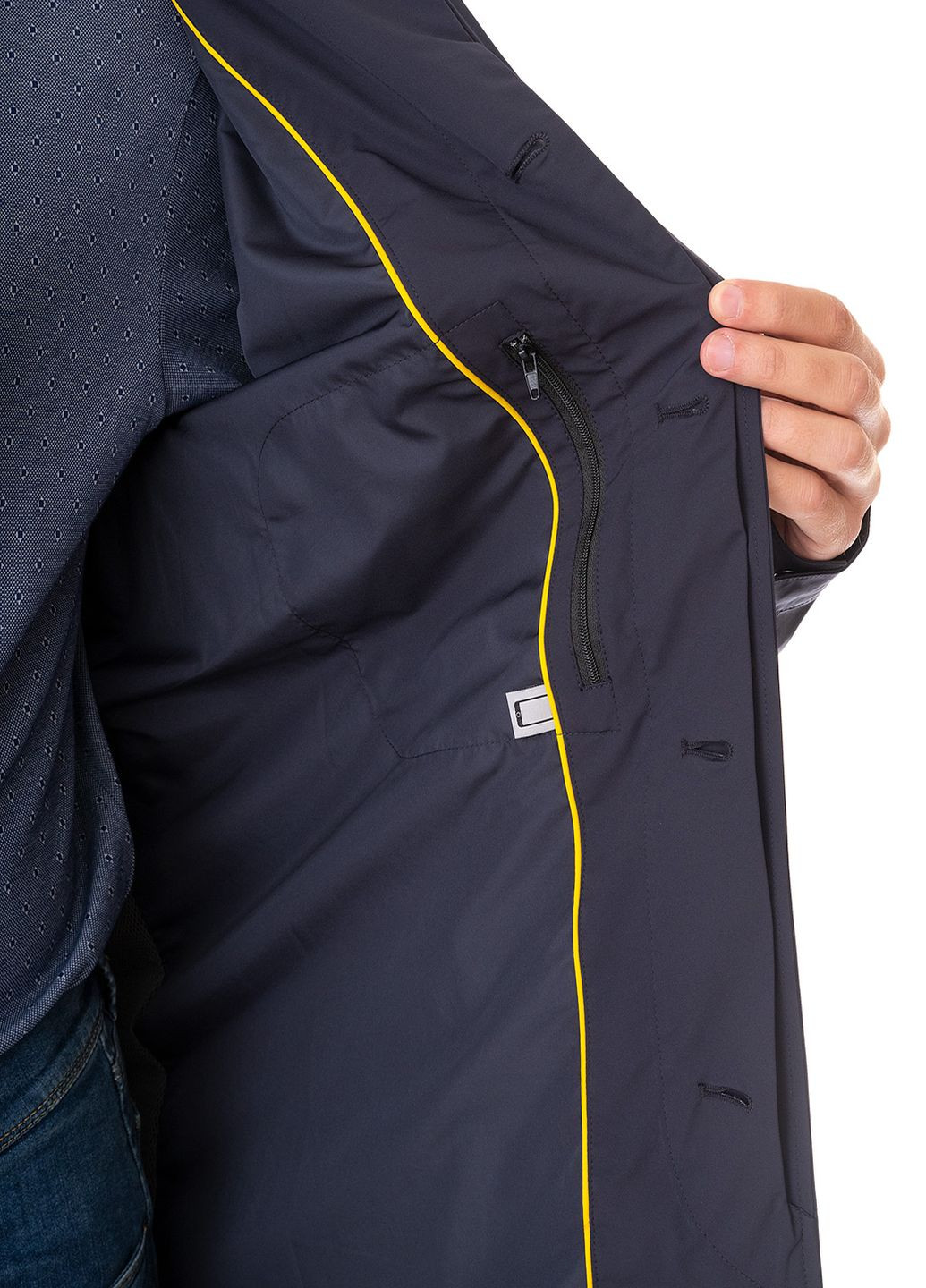 Синяя демисезонная куртка Commander