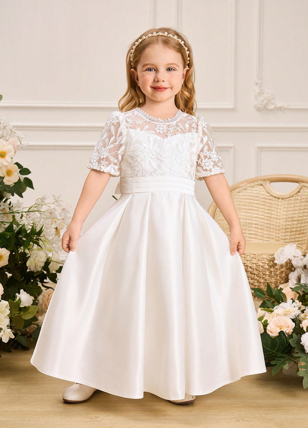 Біла сукня SHEIN (367018065)