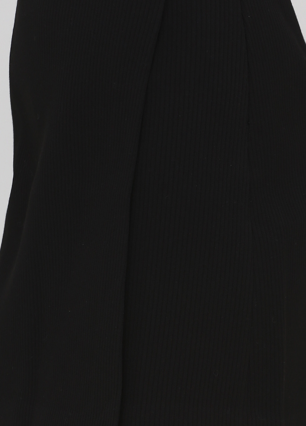 Черная кэжуал однотонная юбка Vero Moda на запах