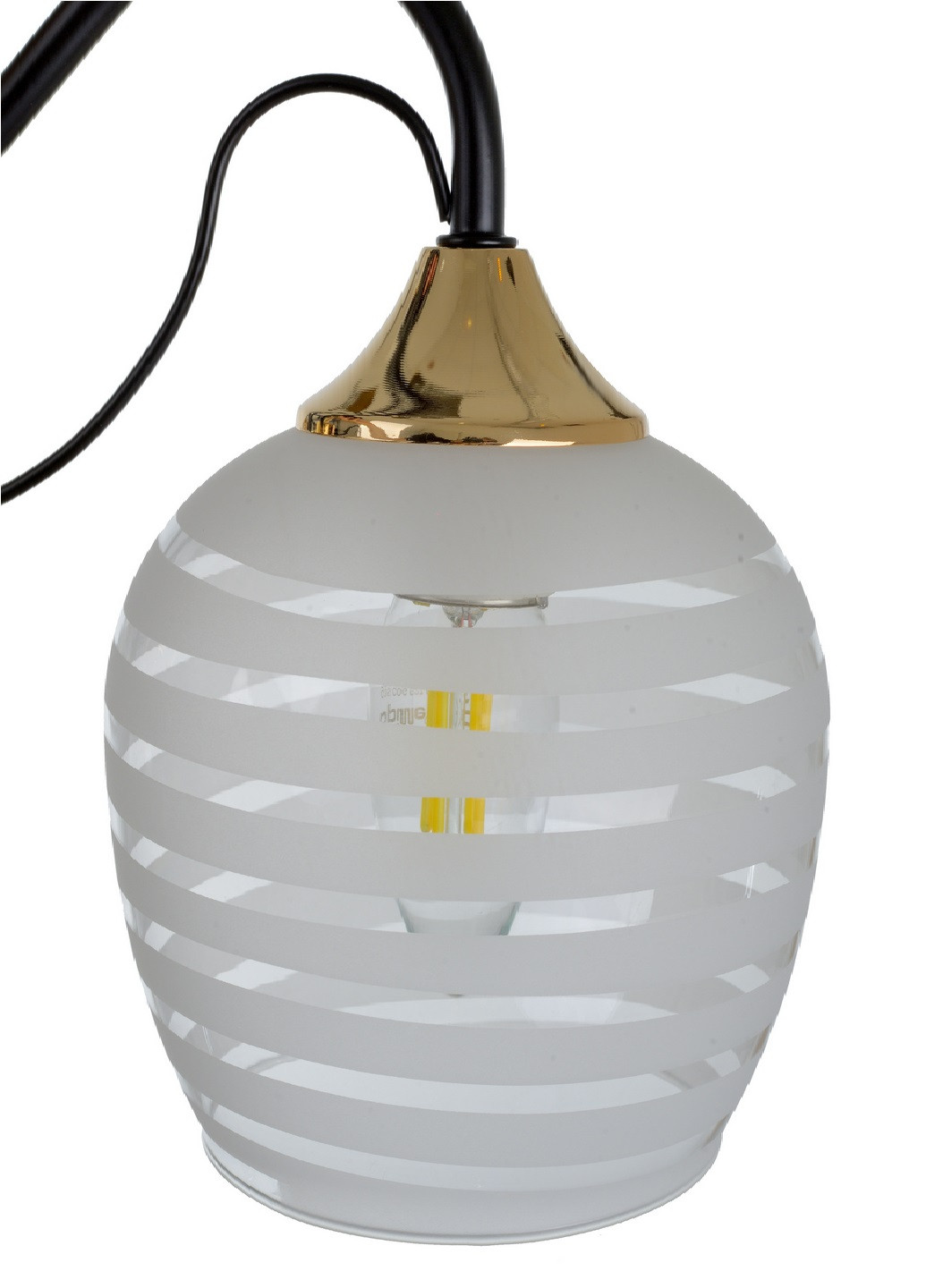 Люстра LK-676S/3 E27 BK+FG Brille (193196157)