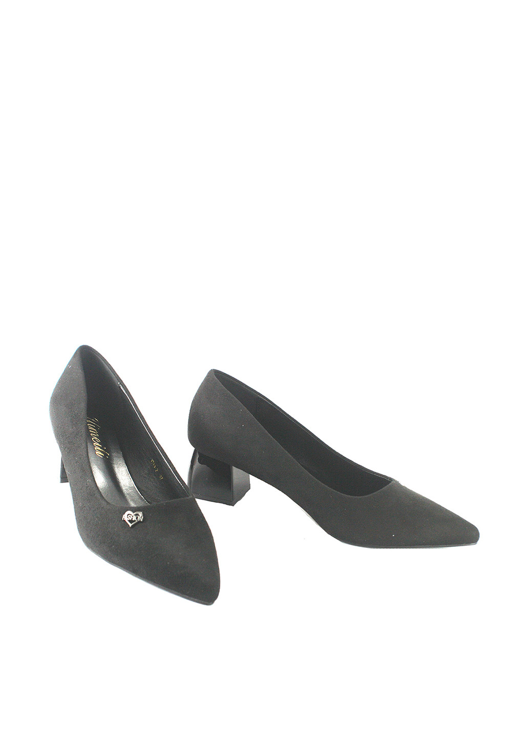 No Brand Туфлі туфлі-човники чорний з штучна замша, — демісезон (347654259)