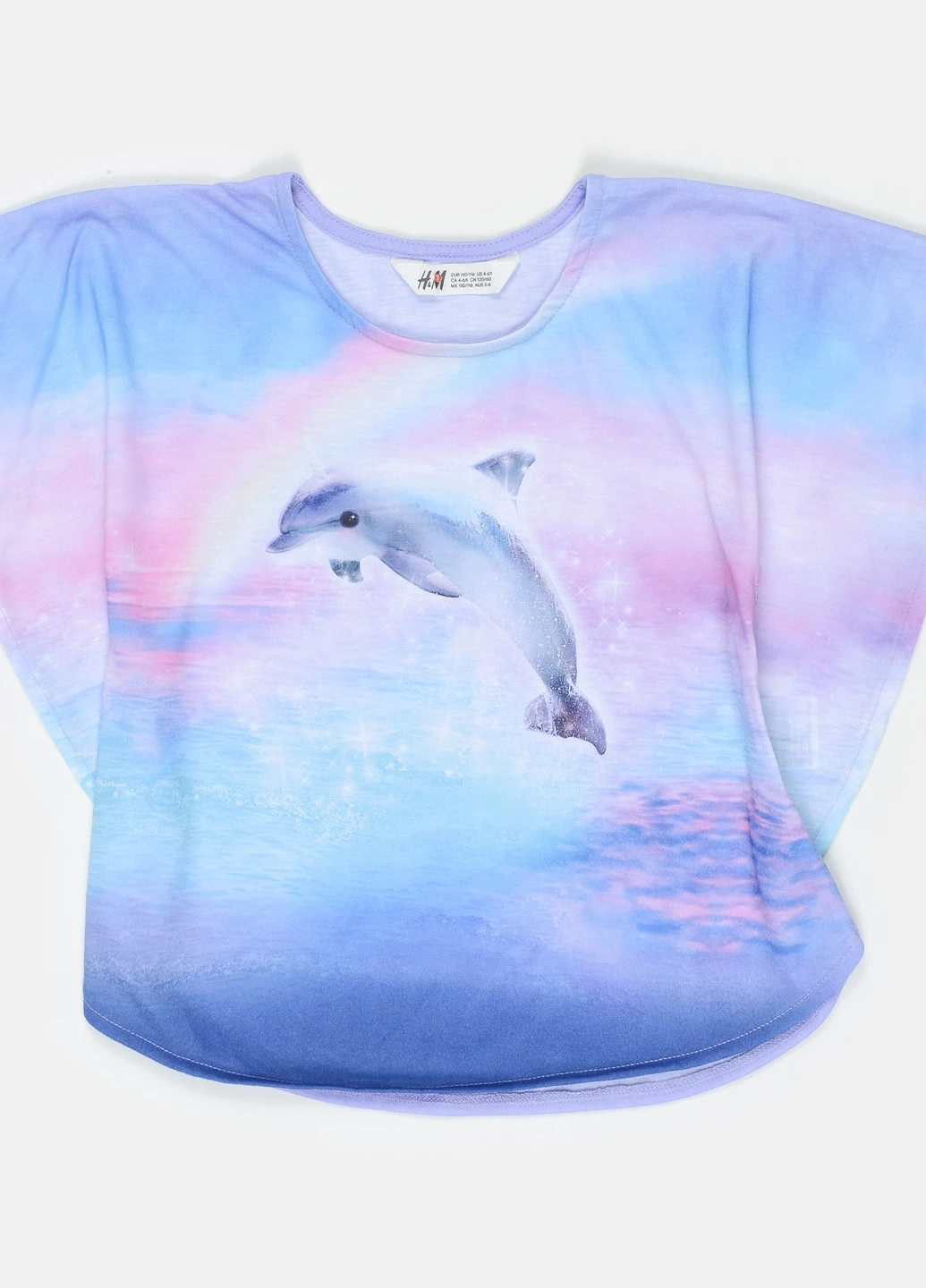 Фіолетова літня футболка H&M