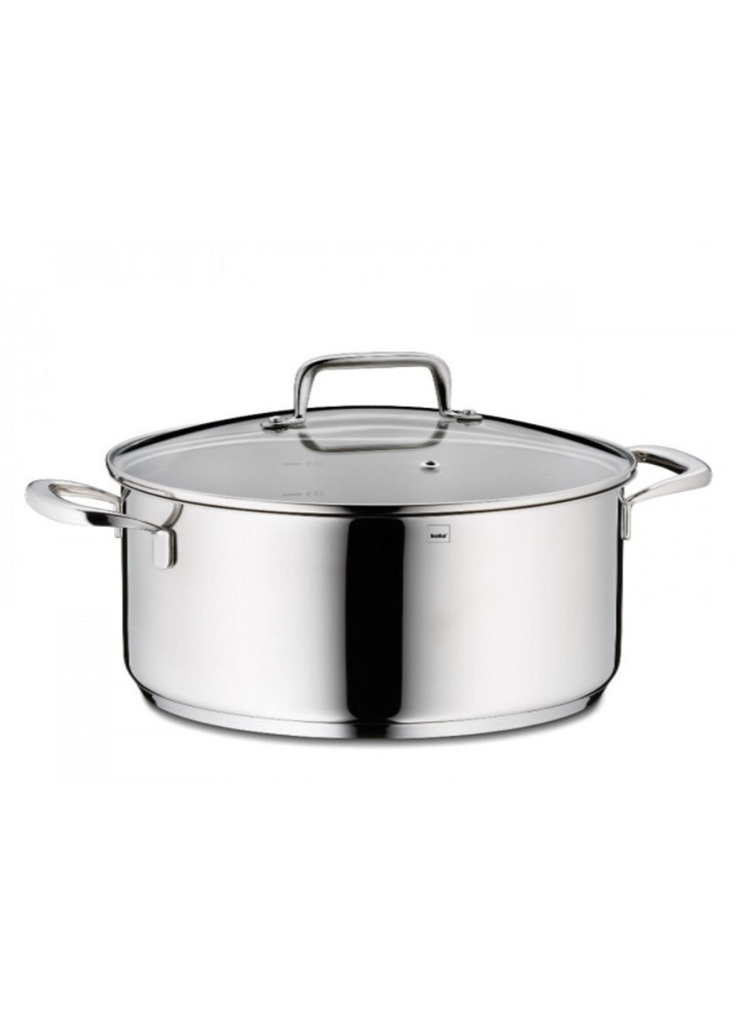 Кастрюля со стеклянной крышкой Flavoria 10176 5.5 л 24 см Kela (253542989)