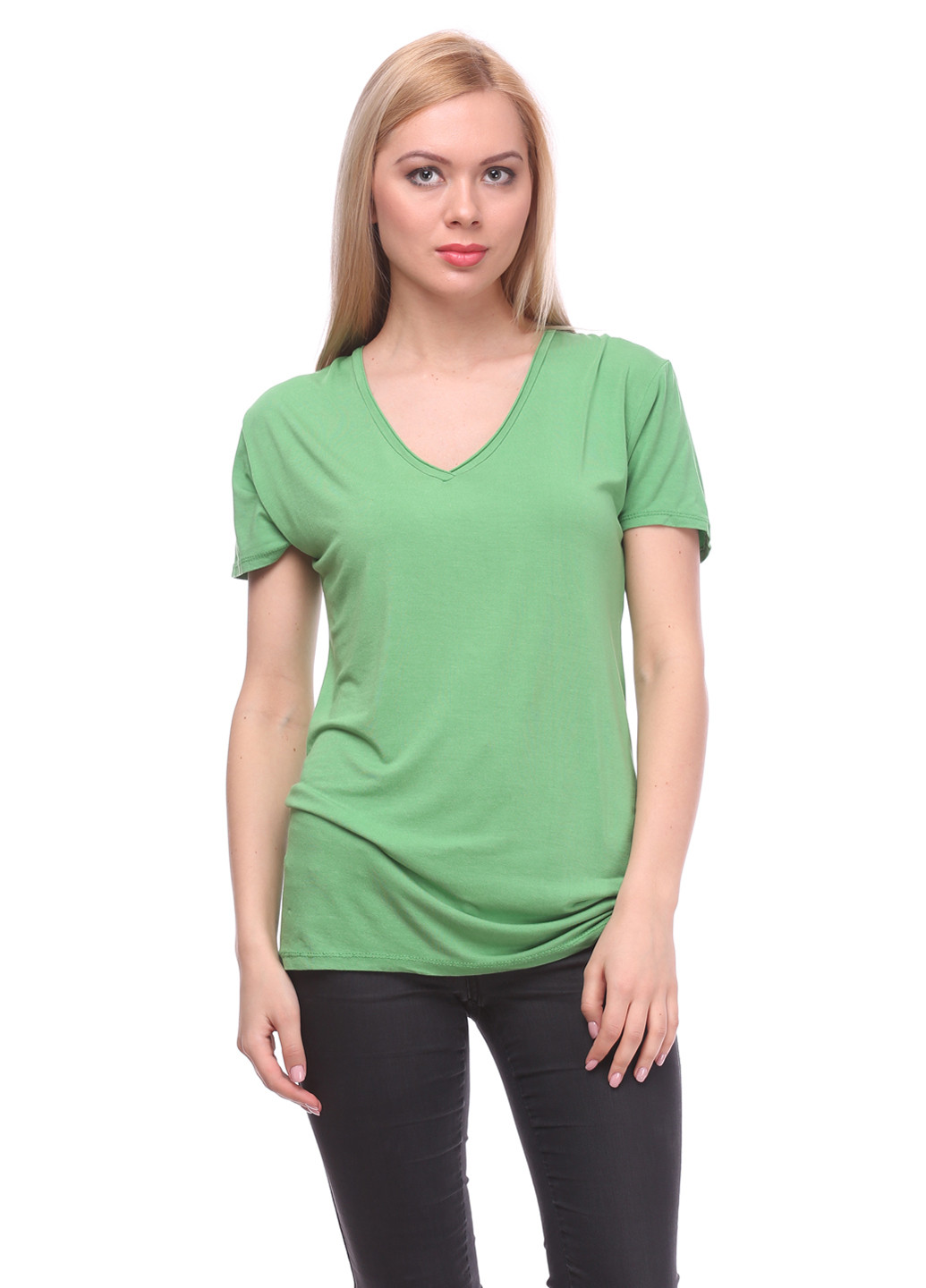 Зеленая летняя футболка Aggresive