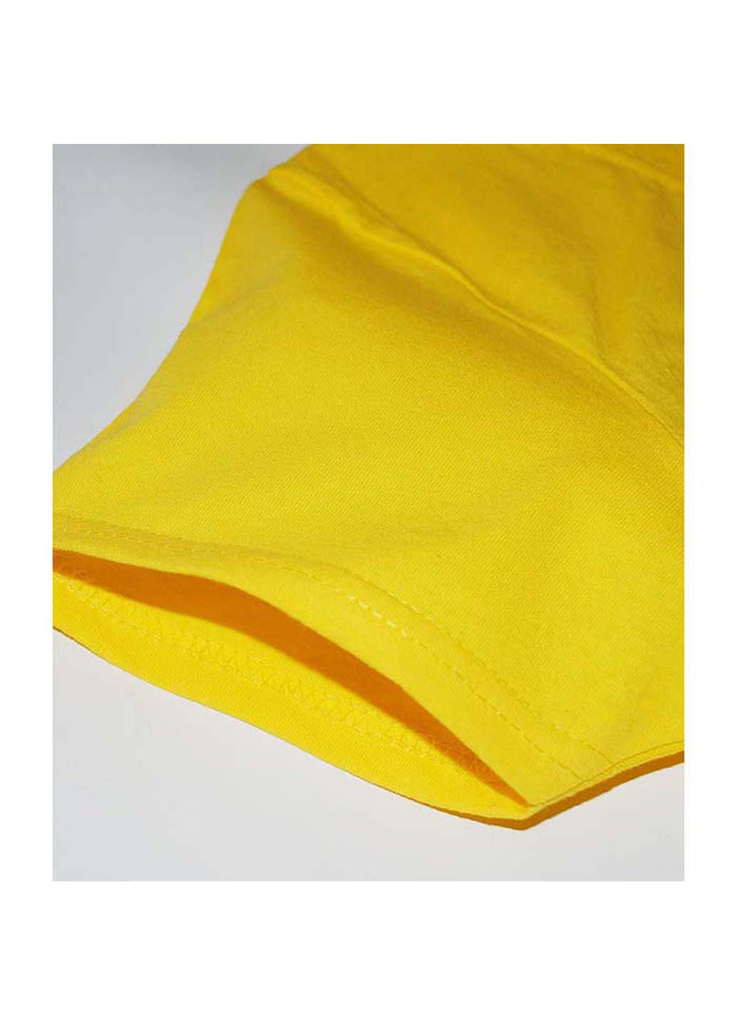 Желтая демисезон футболка Fruit of the Loom 0614200K2XXL