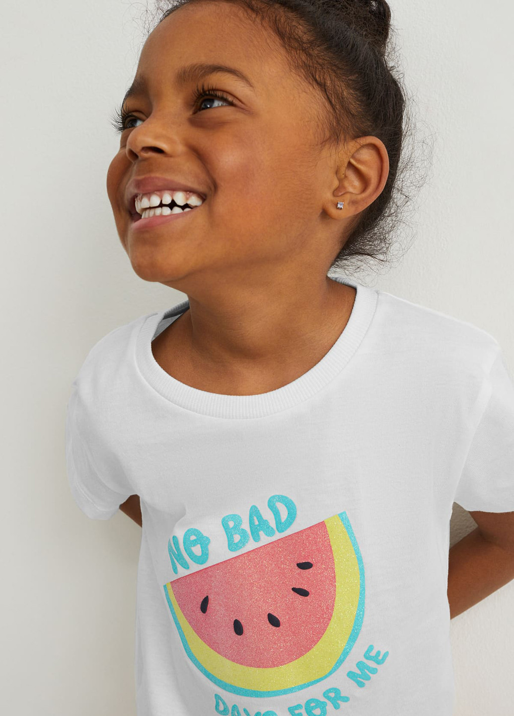 Комбинированная летняя футболка (2 шт.) C&A