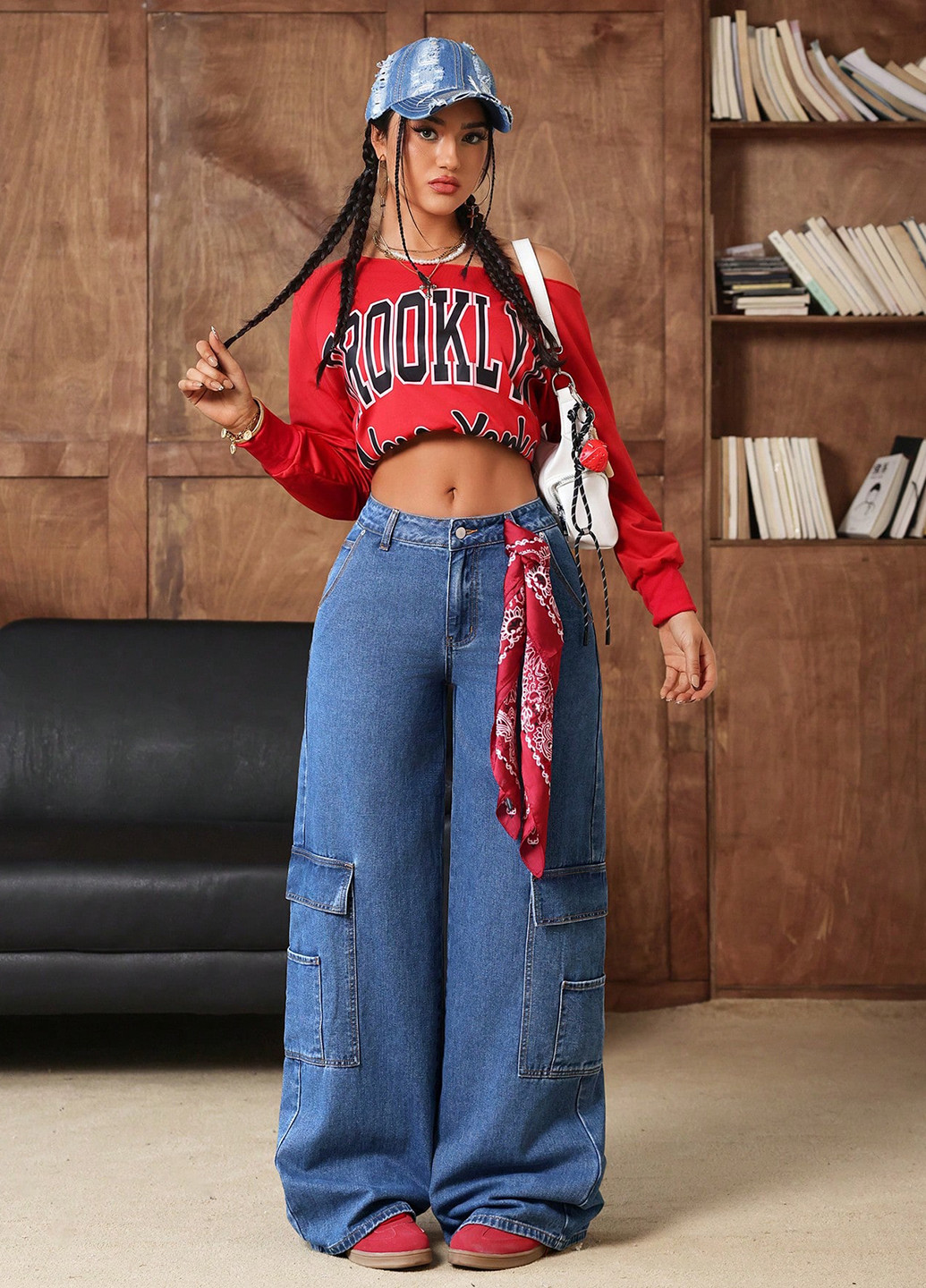 Джинси SHEIN - (364847349)