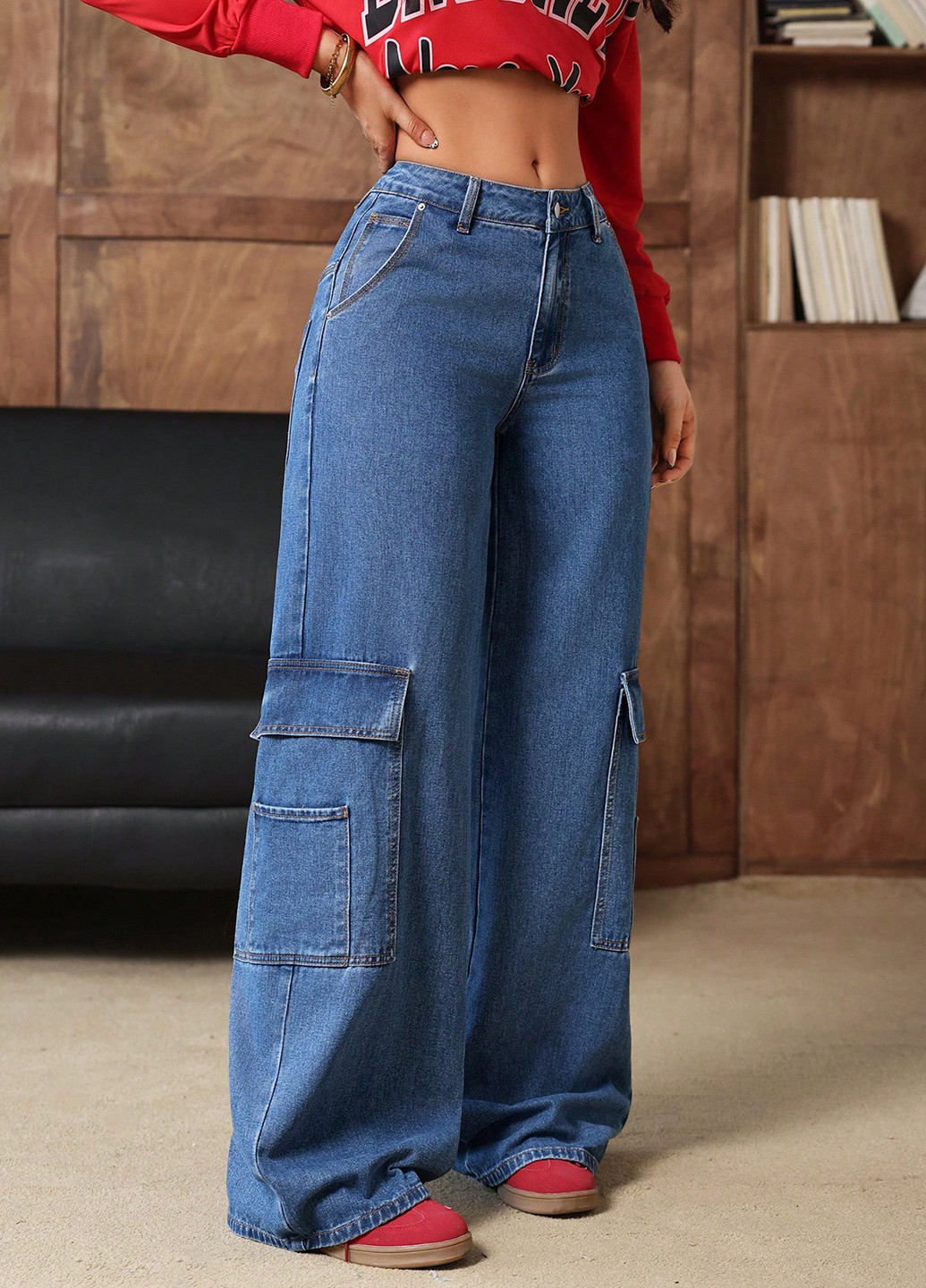 Джинси SHEIN - (364847349)