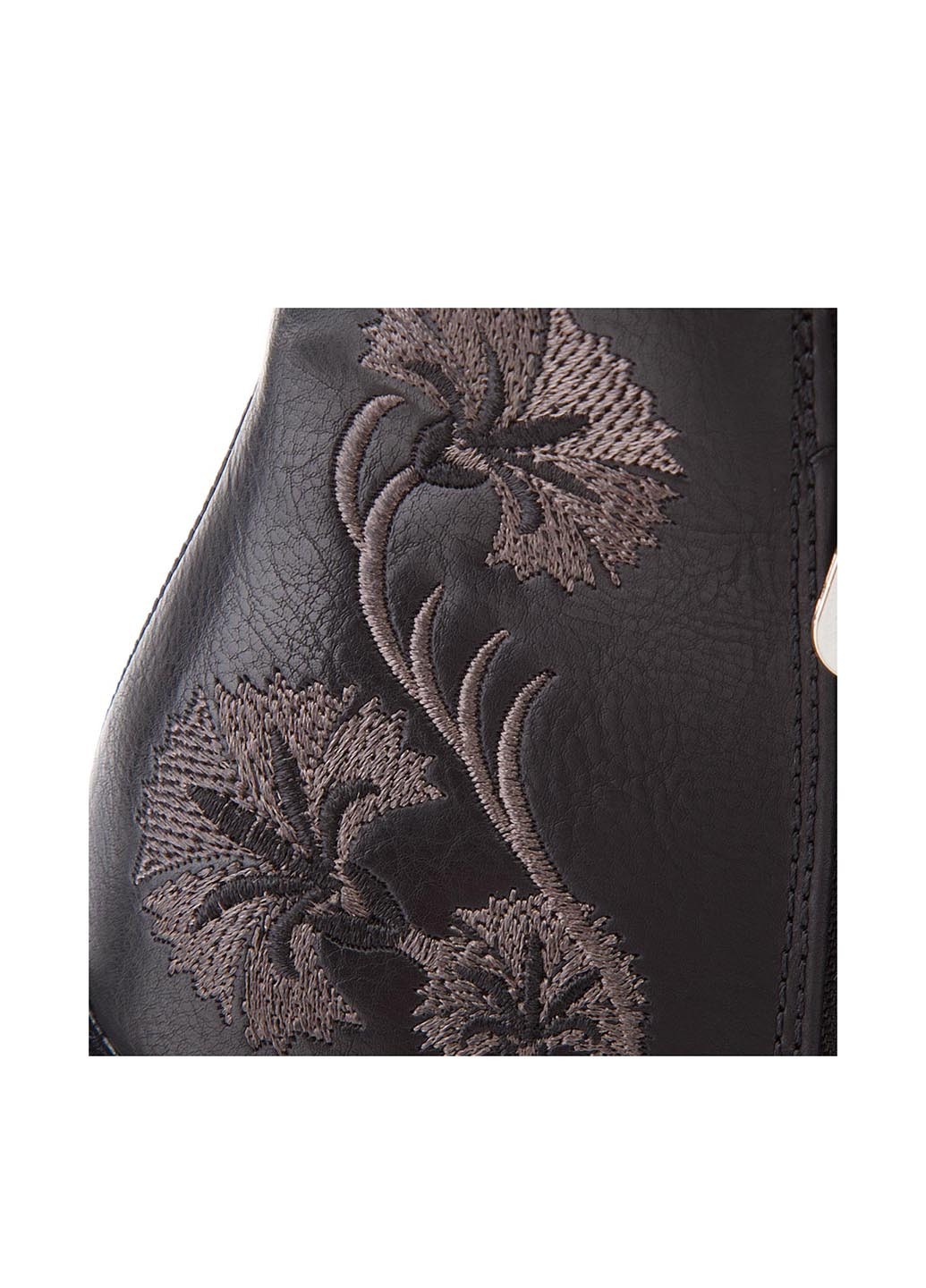 Осенние черевики jenny fairy ws2675-02 Jenny Fairy с вышивкой, с молнией из искусственной кожи
