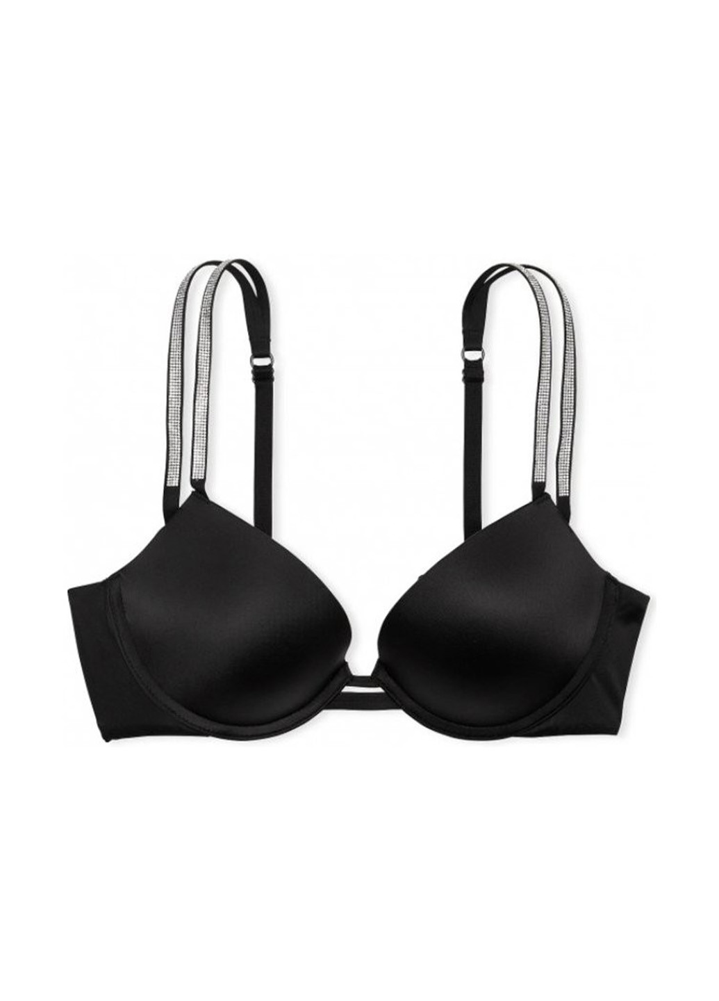 Черный демисезонный комплект (бюстгальтер, трусики) Victoria's Secret