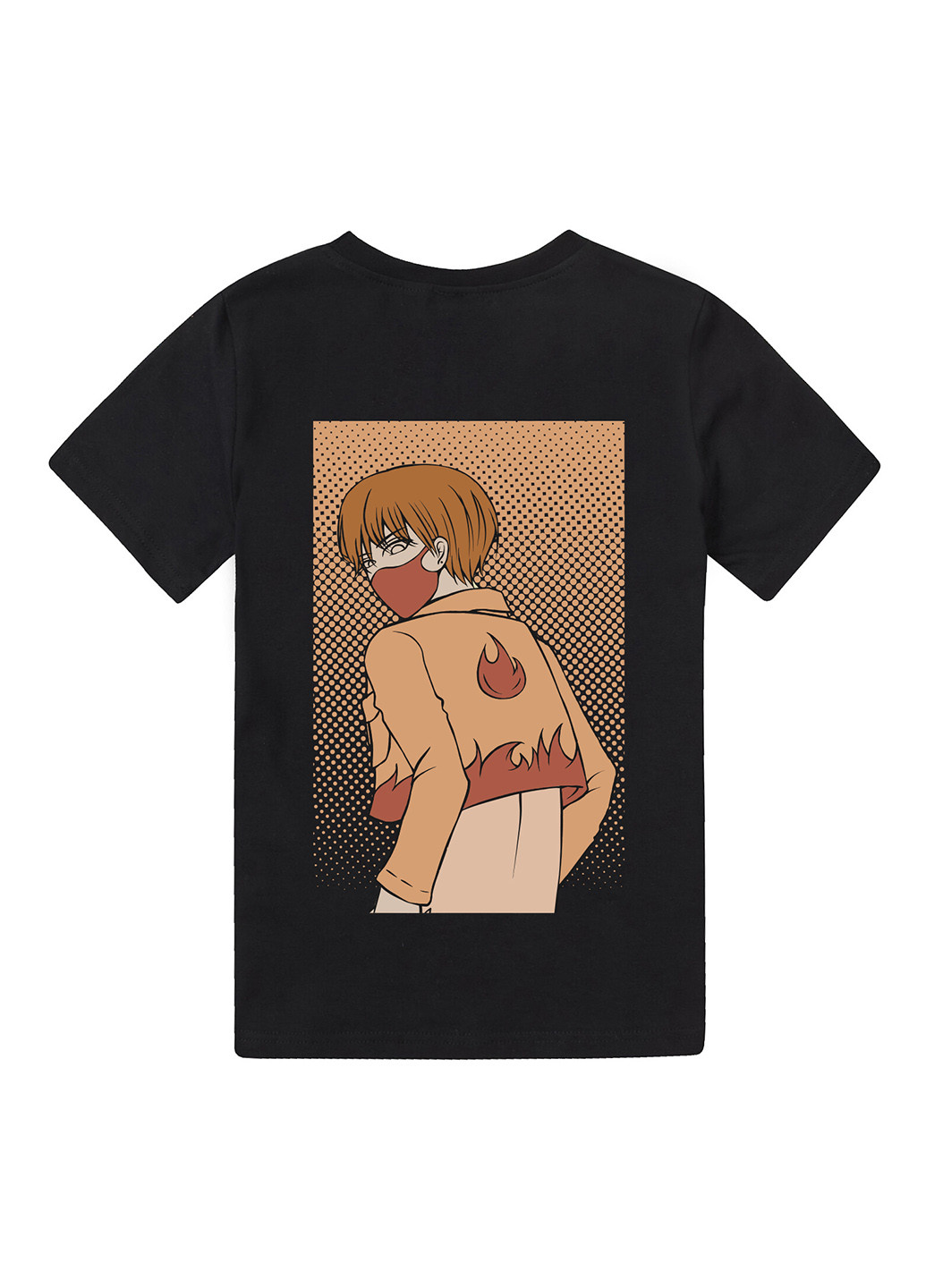 Чорна демісезонна футболка Garnamama