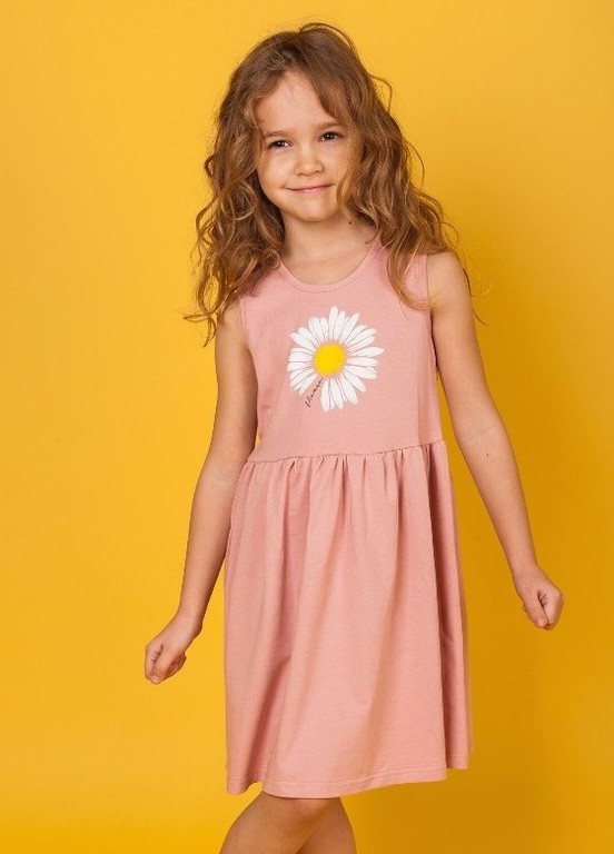 Коралловое детский сарафан *фруктяшка* Габби (221307003)