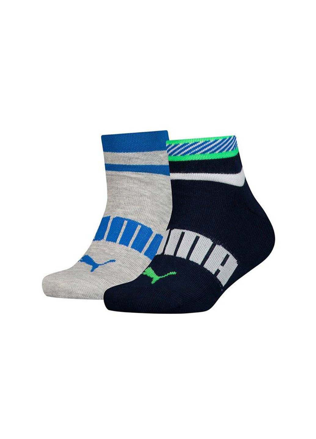 Шкарпетки Puma boys' quarter stripe 2-pack (256036680)