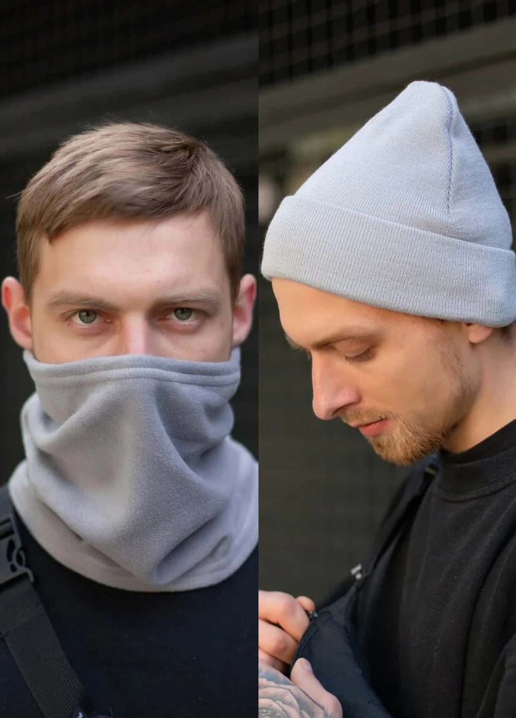 Зимовий Комплект Шапка+Баф Without Basic (251417354)