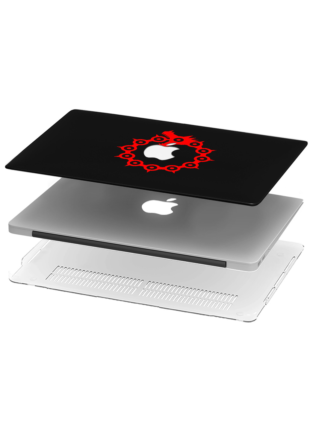 Чехол пластиковый для Apple MacBook Air 11 A1465/A1370 Семь смертных грехов (Seven Deadly Sins) (6349-2152) MobiPrint (218987624)