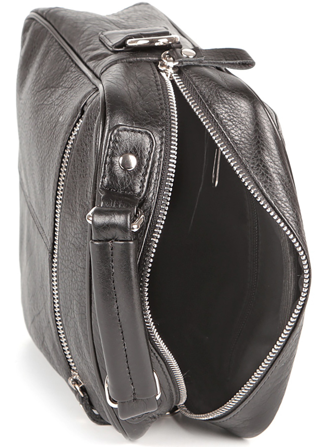 Чоловіча шкіряна сумка 20х22,5х7 см Shvigel (252132314)