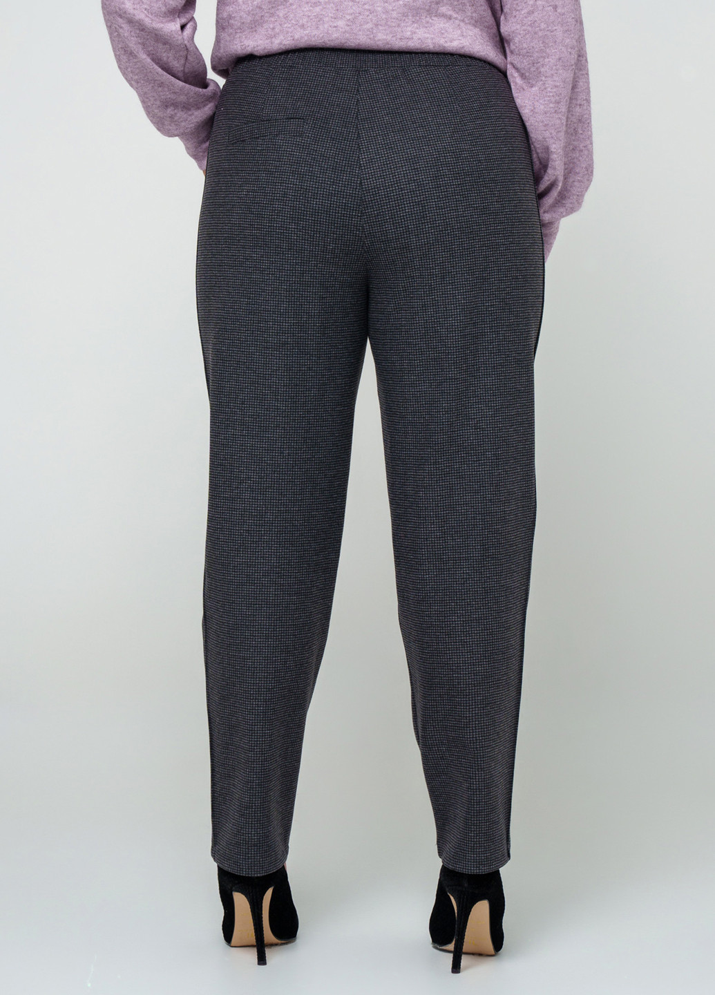 Темно-серые кэжуал зимние классические брюки A'll Posa
