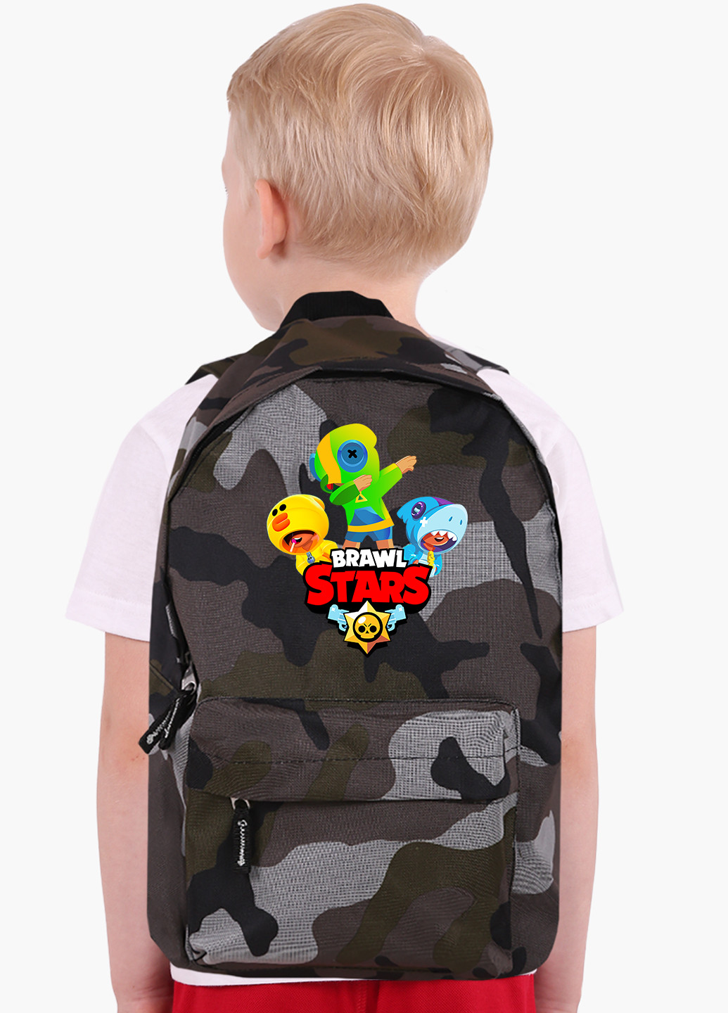 Детский рюкзак Леон Бравл Старс (Leon Brawl Stars) (9263-1703) MobiPrint (217074917)