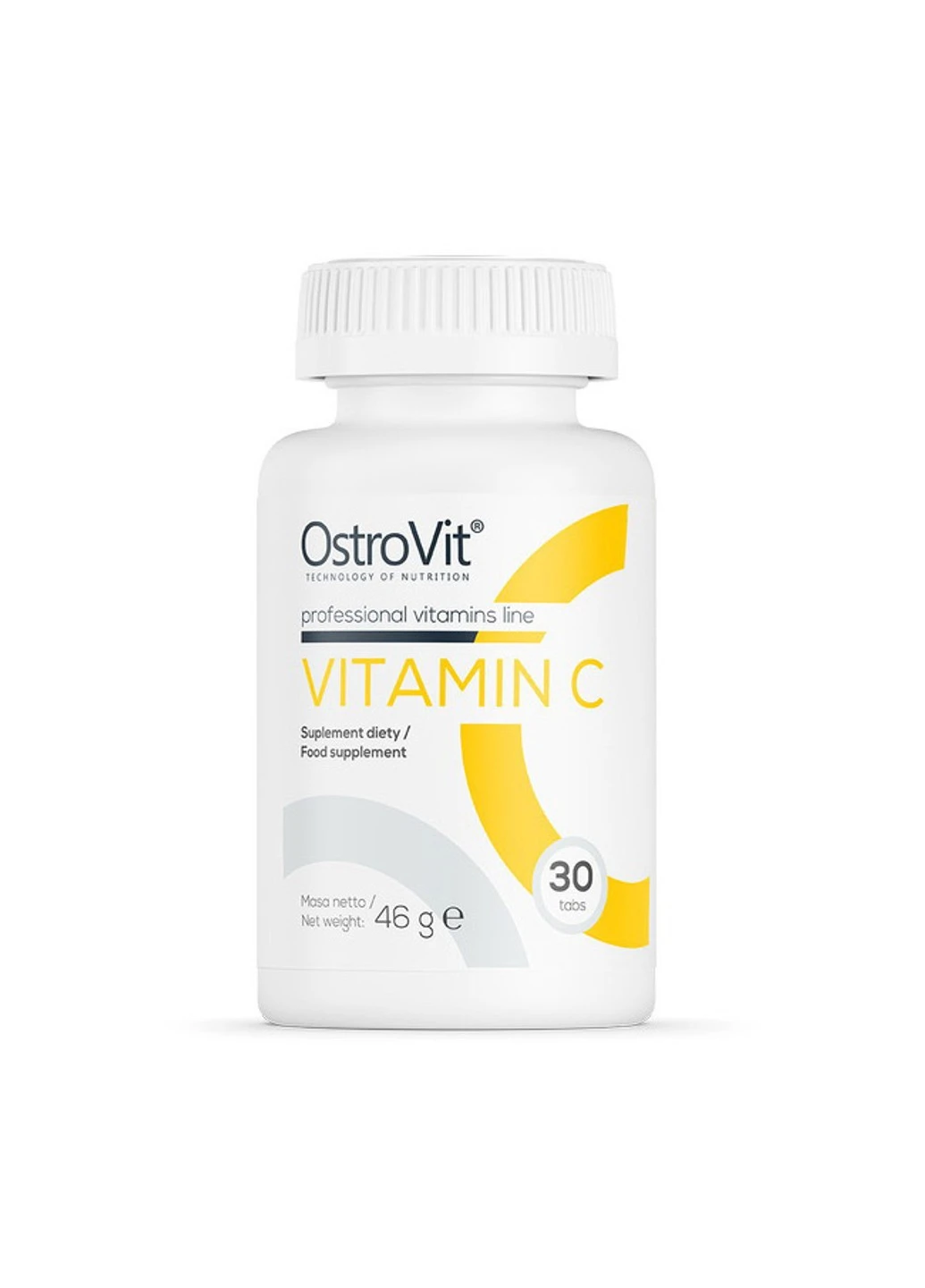 Вітамін C Vitamin C 30 таблеток Ostrovit (255408029)